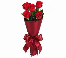 Букет 5 Красных роз Эдлесс Лав в Загорьевские дали