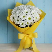 Букет цветов из:  Хризантемы в Загорьевские дали