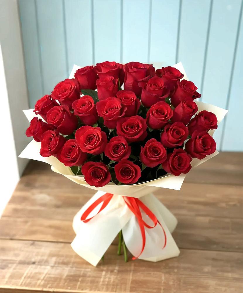 Букет 29 Красных роз в Загорьевские дали