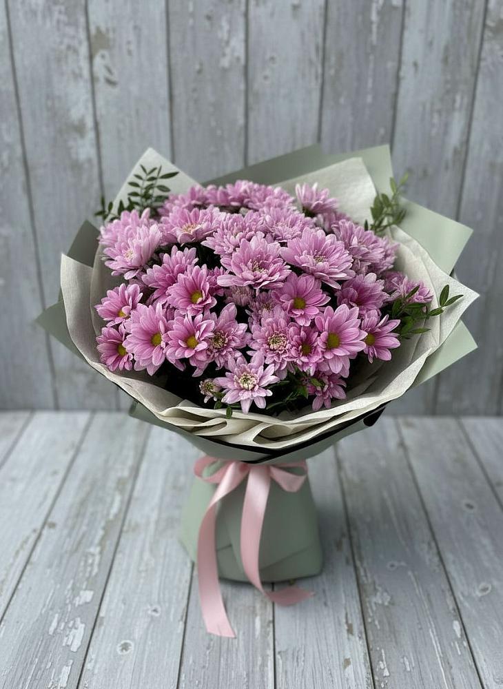 Букет цветов из: Хризантемы в Загорьевские дали