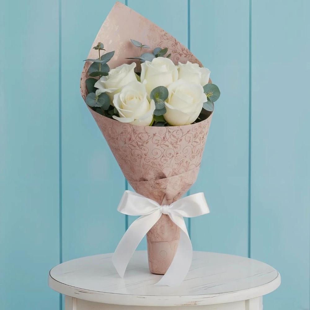 Букет цветов из: Розы в Загорьевские дали