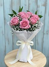Букет цветов из:  Розы в Загорьевские дали