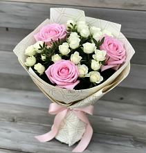 Букет цветов из:  Розы #REPLACE_PRED# Загорьевские дали