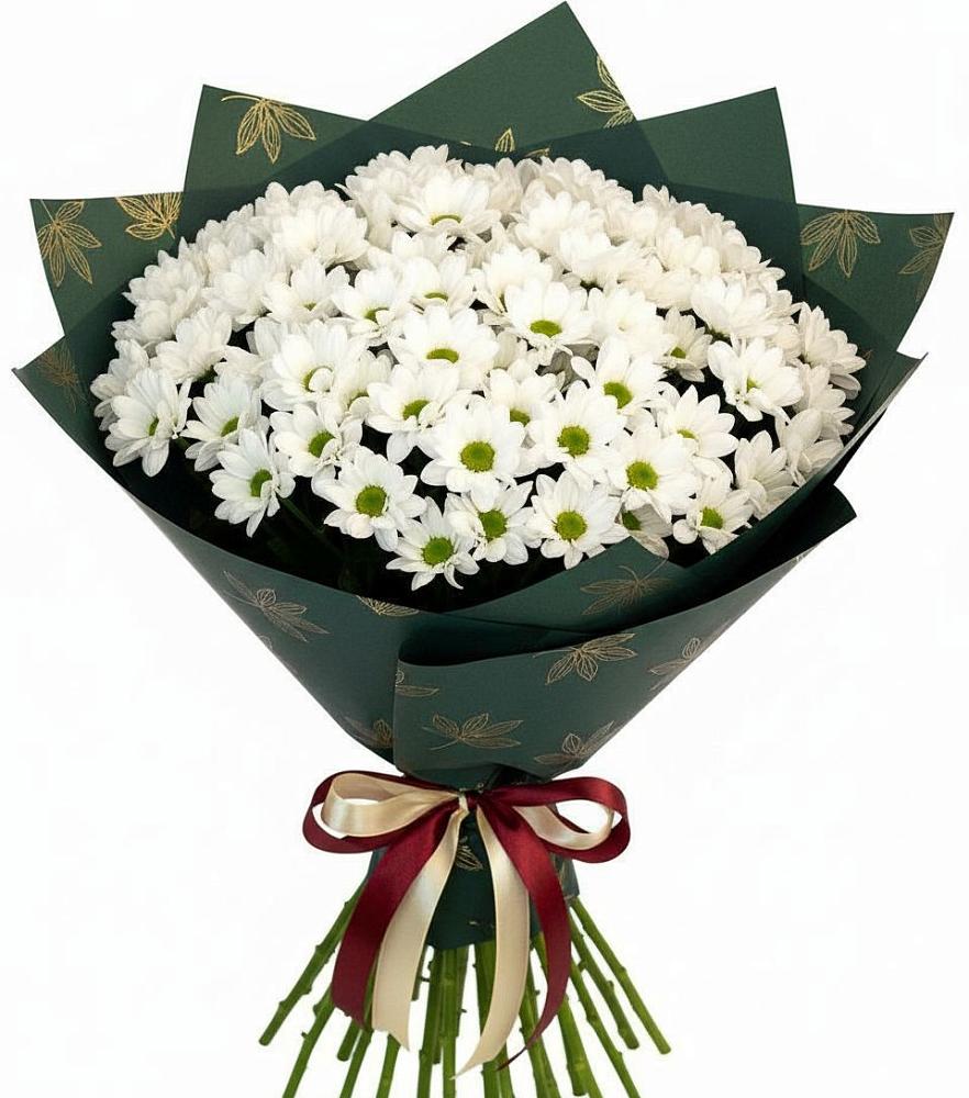 Букет цветов из: Хризантемы в Загорьевские дали