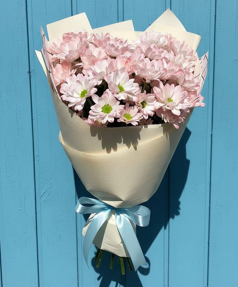 Букет цветов из: Хризантемы в Загорьевские дали