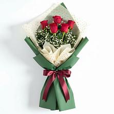 Букет цветов из:  Розы в Загорьевские дали