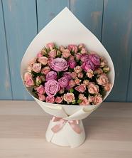 Букет цветов из:  Розы в Загорьевские дали